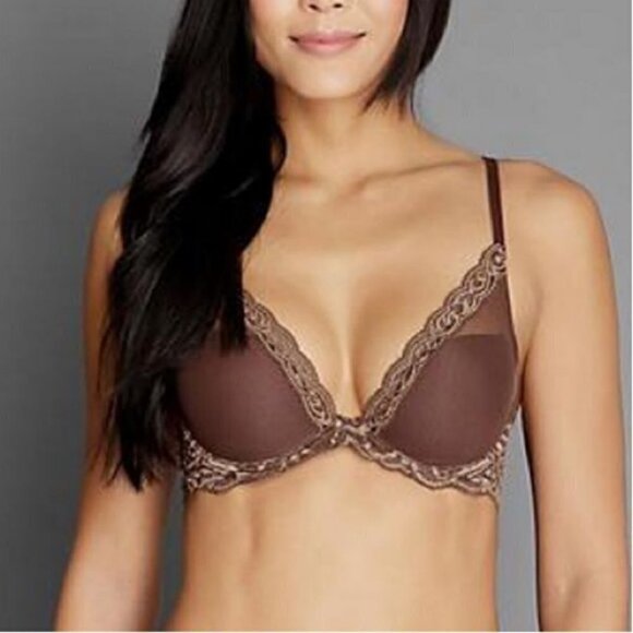 💕NATORI💕 Feathers Underwire Contour Bra Truffle - Picture 7 of 16